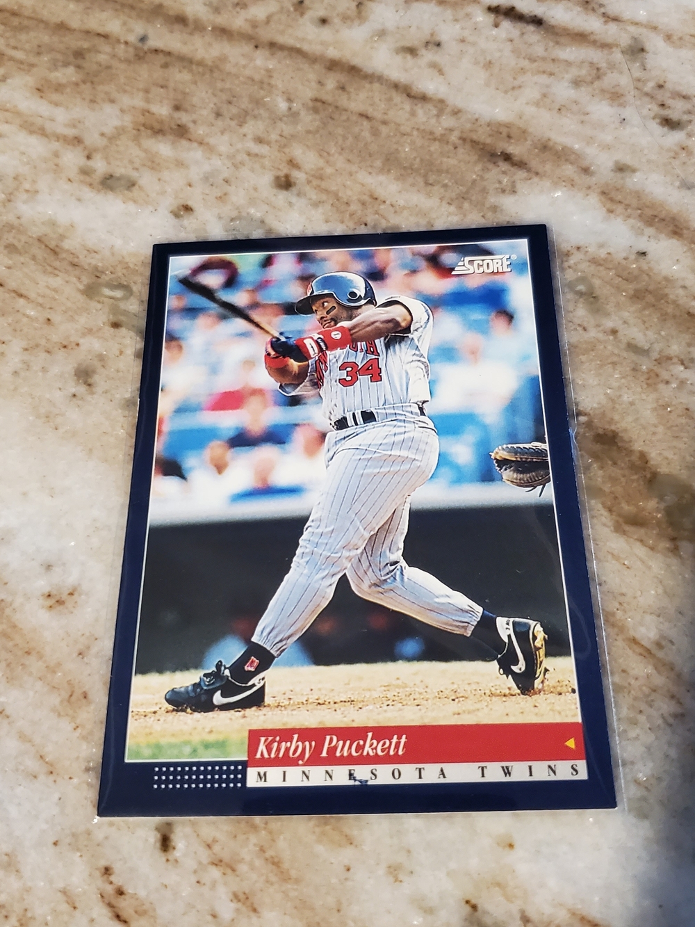 Kirby Puckett Minnesota Twins Baseball Card